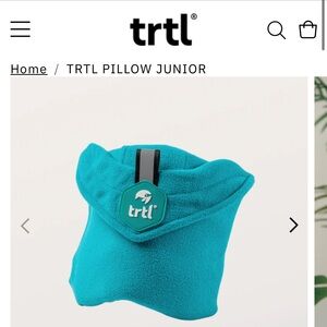 Trtl Kids Travel Pillow - Blue